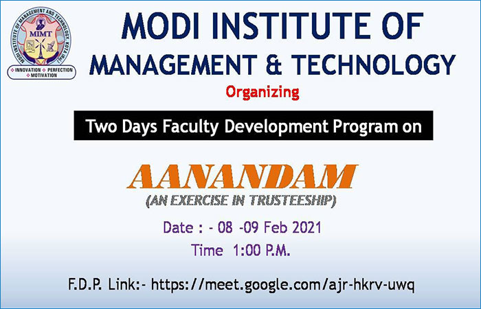 Image_Modi Institute of Management & Technology